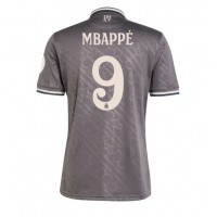 Camiseta Real Madrid Kylian Mbappe #9 Tercera Equipación 2024-25 manga corta